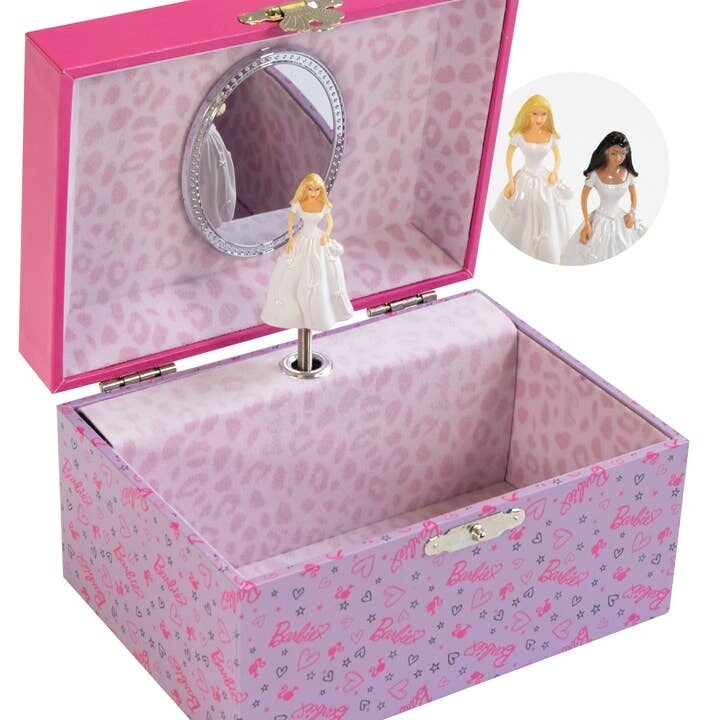 Barbie Friends Musical Ballerina Jewelry Box by Mele and Co - N/A