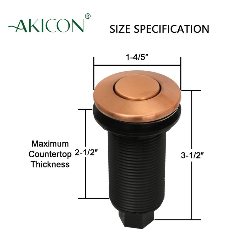 Garbage Disposal Kitchen Air Switch Kit