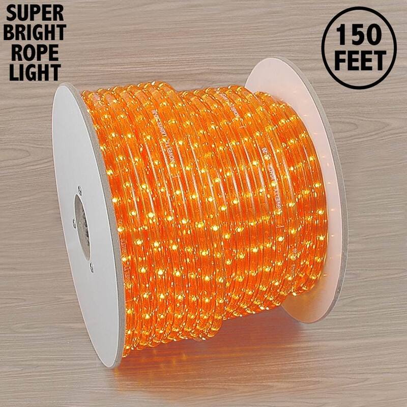 150 Foot Incandescent Rope Light Spool, 1/2" Diameter, 120 Volt