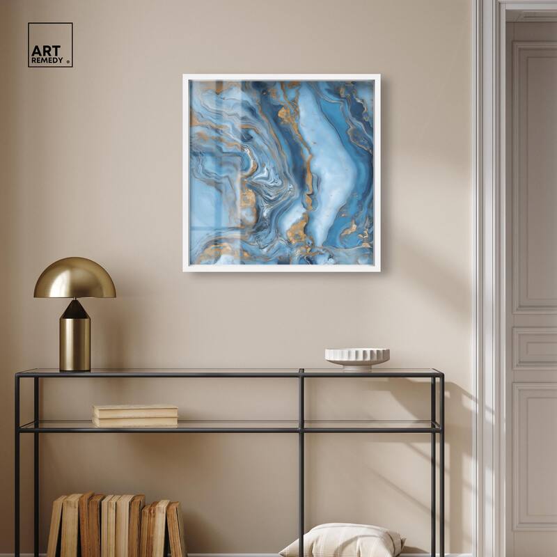 River Gold Shadowbox by Art Remedy