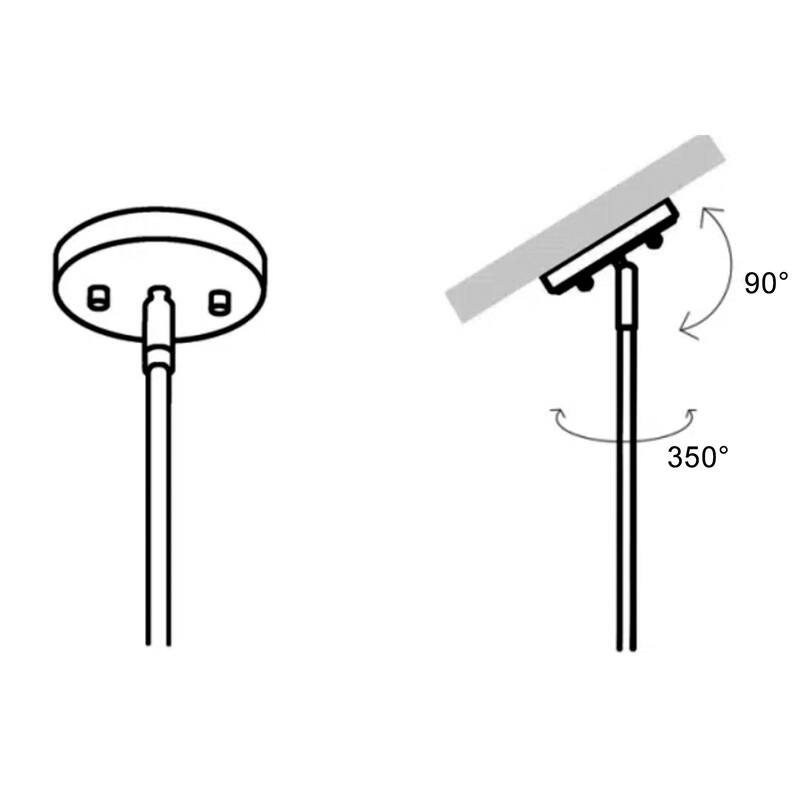 37.4 inch 3-Light Modern Glass Linear Kitchen Island Pendant Light - 37.4 inch