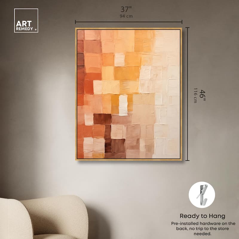 Umber Undertones Canvas by Art Remedy