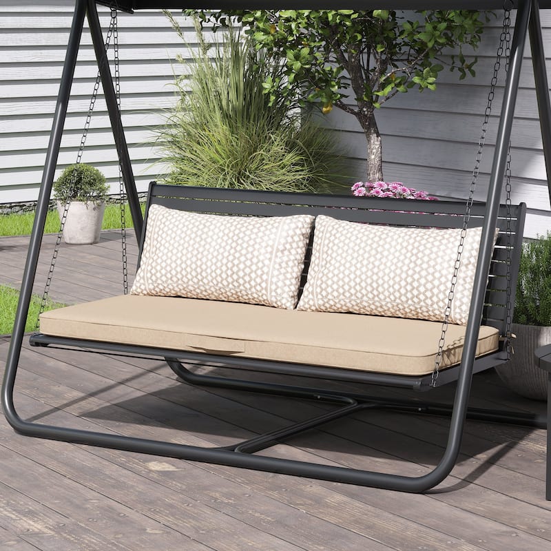 Outdoor Settee Bench Seat Cushion Patio Swing Cushion Loveseat Cushion