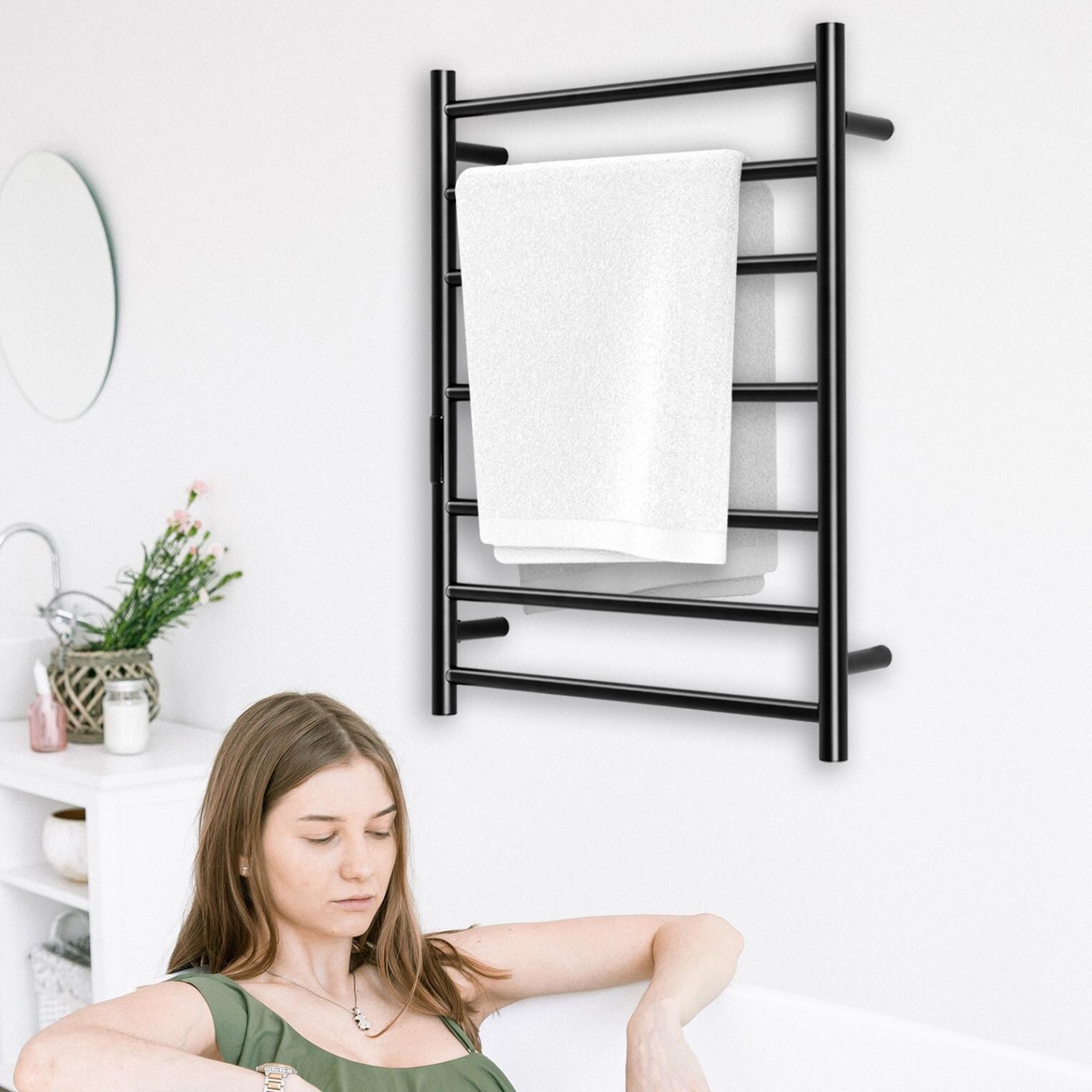 Heated wall mounted cheap clothes dryer