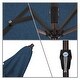 preview thumbnail 25 of 89, North Bend 9-foot Auto-tilt Round Sunbrella Patio Umbrella by Havenside Home