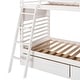 preview thumbnail 19 of 58, Elegant Twin over Twin Wood Bunk Bed with Built-in Ladder and 2 Drawers, Maximized Space, Solid Construction