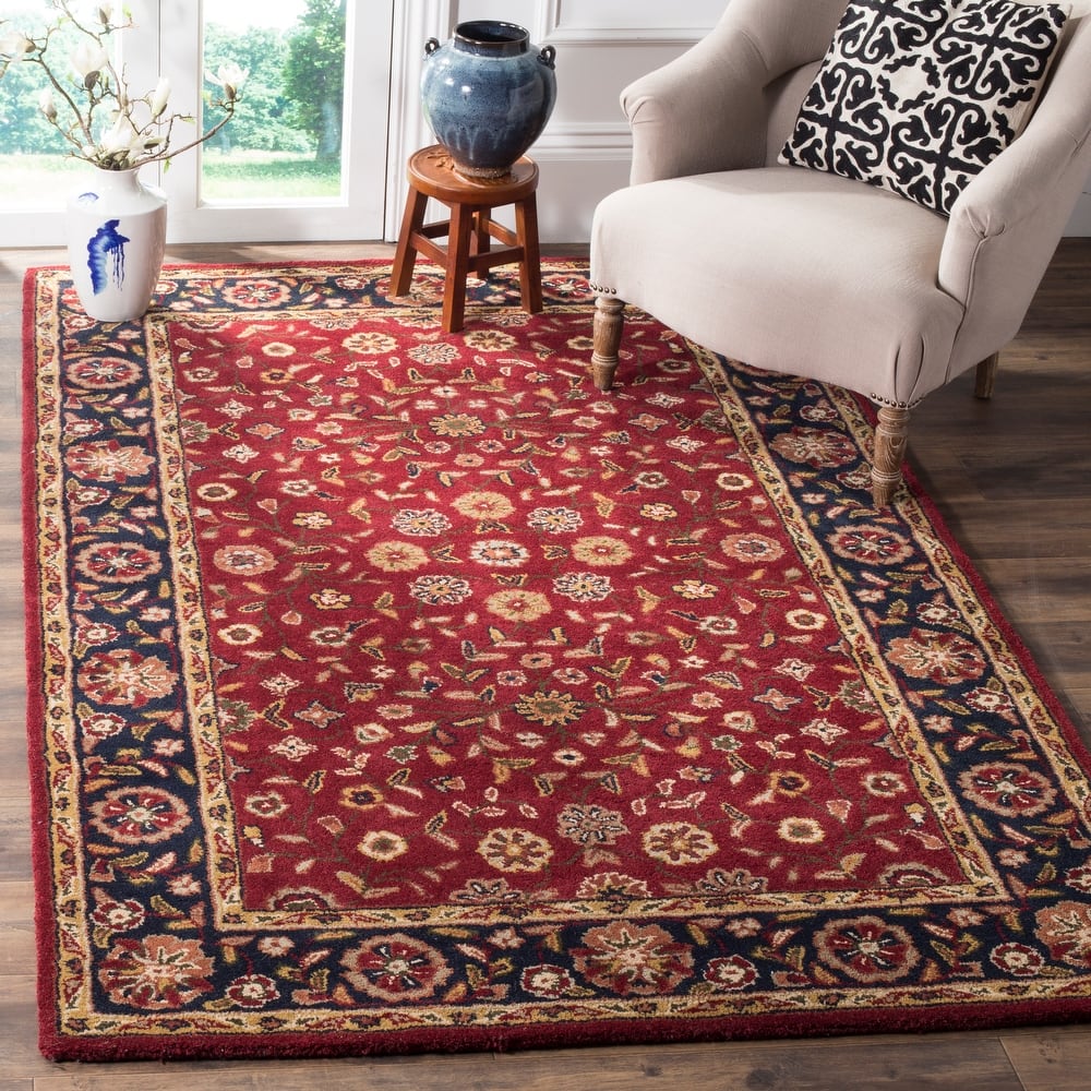 SAFAVIEH Handmade Heritage Tunde Traditional Oriental Wool Rug