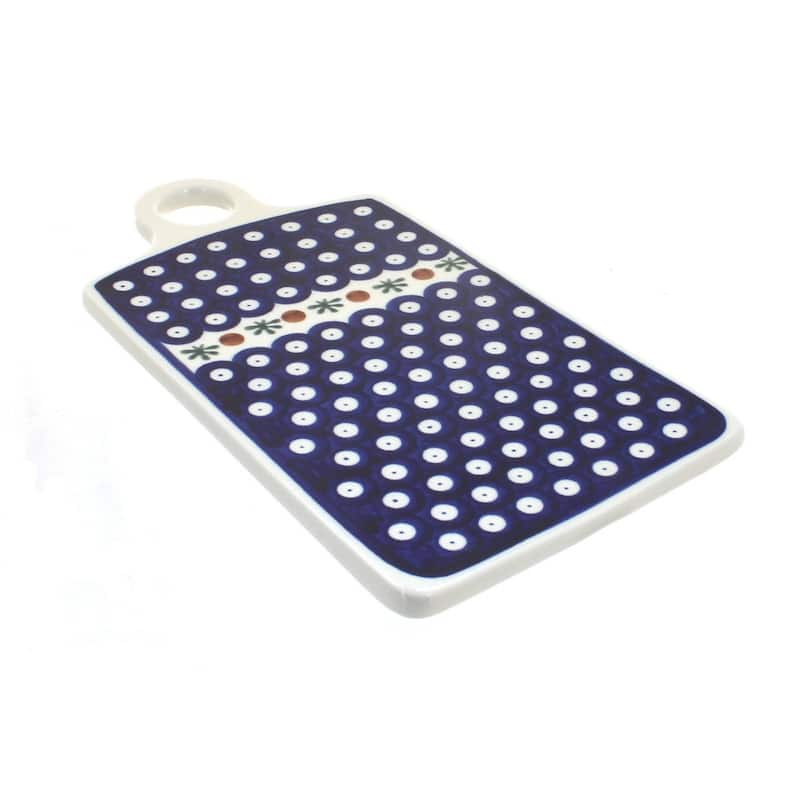 Blue Rose Polish Pottery 1064 Zaklady Cutting Board - Nature