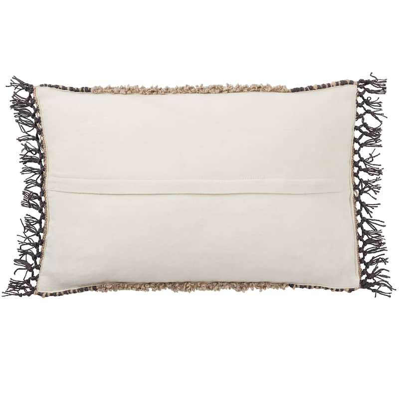 Edenfield Geometric Indoor/ Outdoor Lumbar Pillow