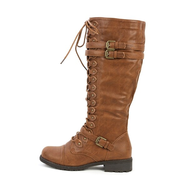 womens boots with lace