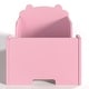 preview thumbnail 26 of 43, Roomfitters Bear-Shaped Toddler Floor Bed, Wood Cot with Safety Guardrails, Modern Montessori Low Profile Kids Bed