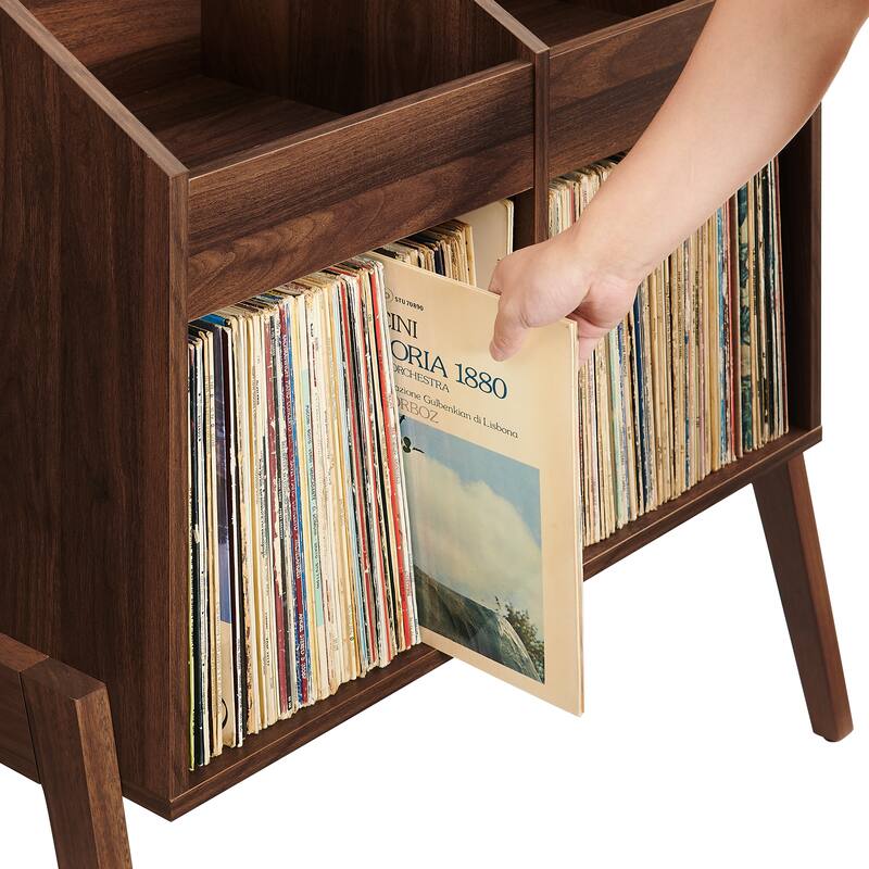 Crosley Luna Vinyl Record Storage Stand