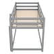 preview thumbnail 12 of 11, Safety Design Twin over Twin Floor Bunk Bed with Ladder