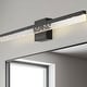 preview thumbnail 38 of 62, JONATHAN Y Baxter 22" 1-Light Modern Contemporary 360-Degree Rotatable Iron/Seeded Acrylic Integrated LED Vanity Light
