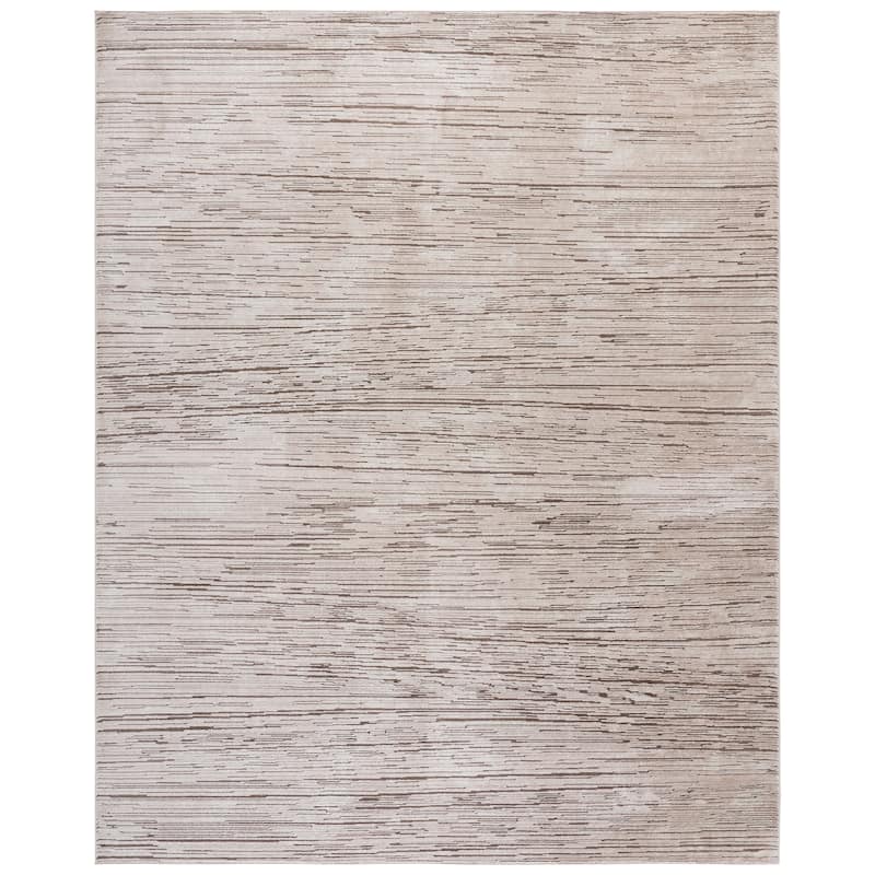 SAFAVIEH Whisper Rosie Modern Abstract Rug - 9' x 12' - Beige/Dark Beige