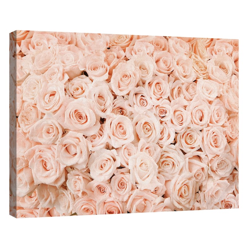 Bed of Roses by Belle Maison Canvas Art Print