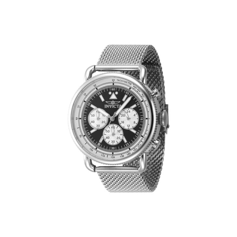 Invicta Men's 47358 Speedway Quartz Chronograph Black Dial Watch