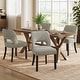 preview thumbnail 12 of 62, Set of 2/4/6 Modern Fabric Upholstered Dining Room Chair Kitchen Chairs with Wood legs