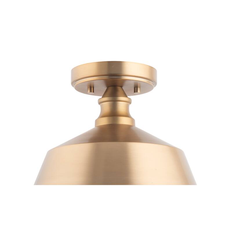 Brio Lighting Bola - 1 Light Semi Flush Mount Ceiling Light