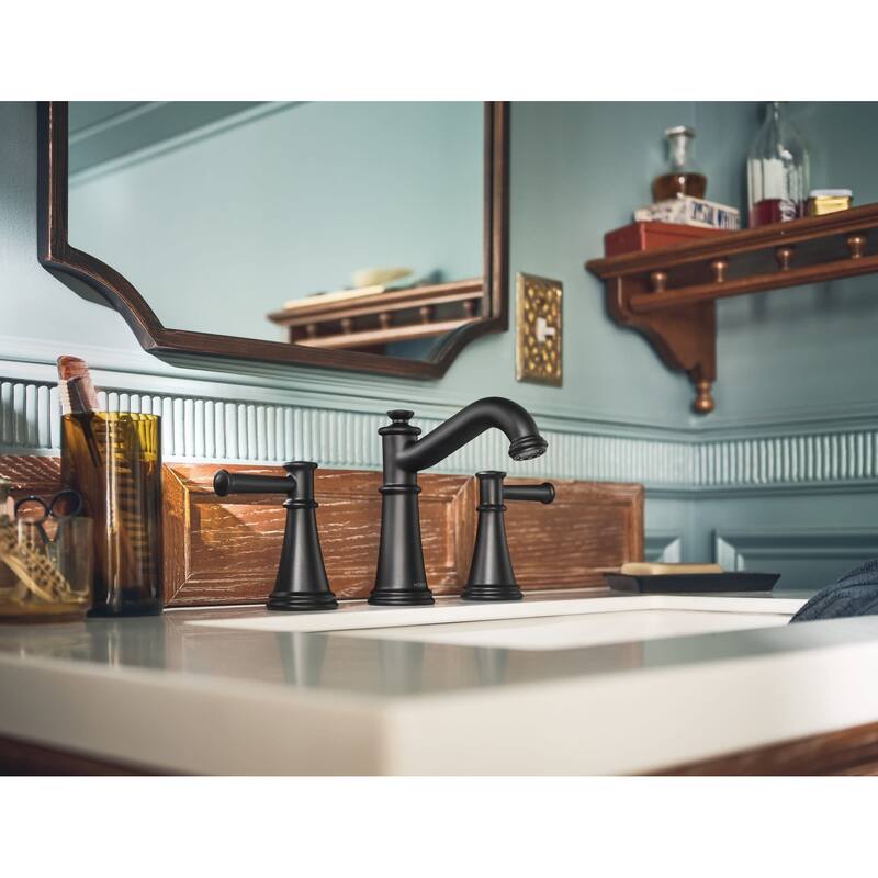 Moen TV6405 Belfield 1.2 GPM Widespread Bathroom Faucet with Pop-Up