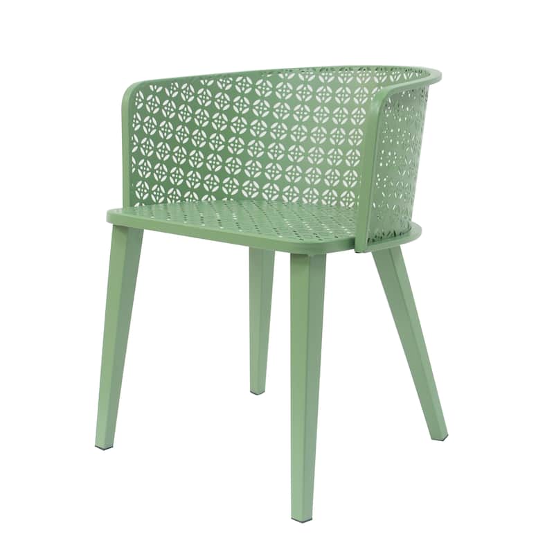 Christopher Knight Home - Milan Durable Outdoor Dining Chair Set for Stylish Gatherings