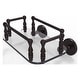 preview thumbnail 3 of 16, Allied Brass Prestige Skyline Collection Wall Mounted Glass Guest Towel Tray Antique Bronze
