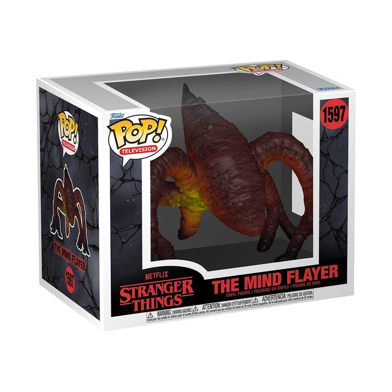 Funko POP! Super Stranger Things The Mind Flayer (Rift) Vinyl Figure (#1597) - Multi-Color