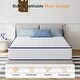 preview thumbnail 7 of 7, SweDrea 12 in. Queen Medium Gel Memory Foam Innerspring Hybrid Mattress with CertiPUR-US, SGS and OEKO-TEX