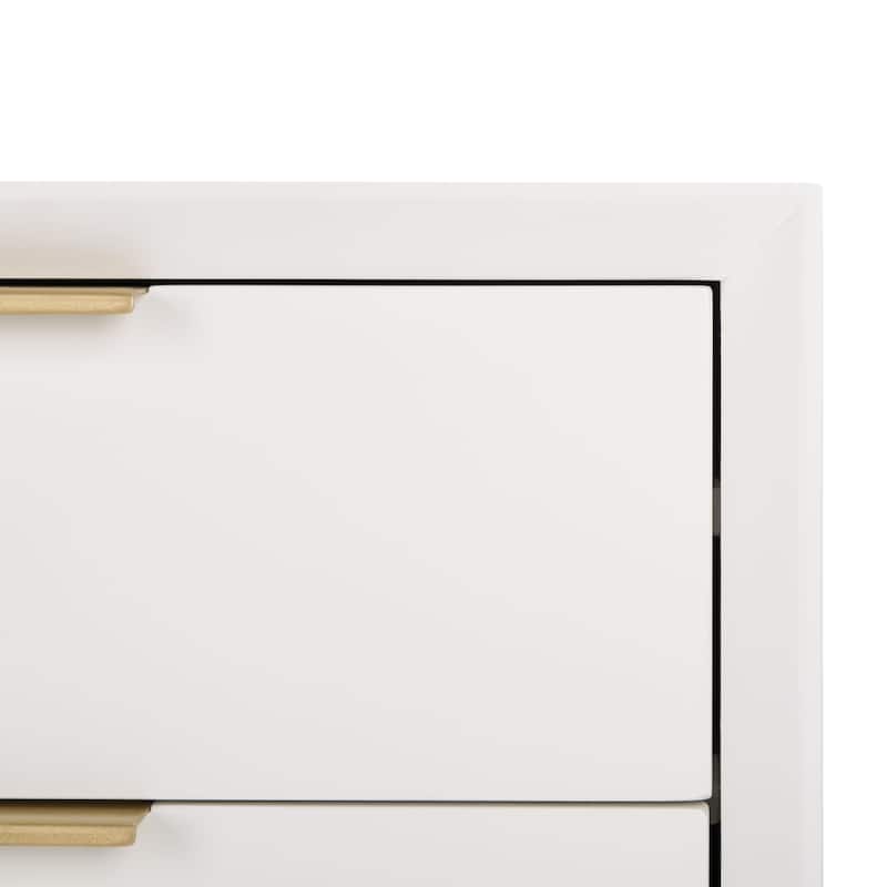 SAFAVIEH Marilia 3-Drawer Nightstand Accent Table