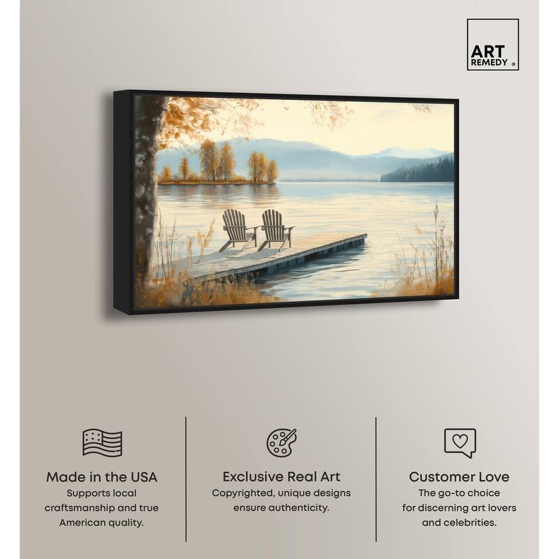 Lake of Dreams Canvas by Art Remedy