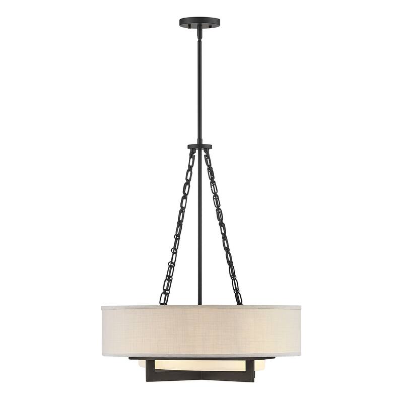 Savoy House 7-4999-4 Brentwood 4 Light 24" Wide LED Pendant