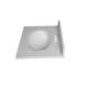 preview thumbnail 8 of 29, Fine Fixtures White Cultured Marble Top With Integrated Sink, 4" Backsplash and Overflow Included.