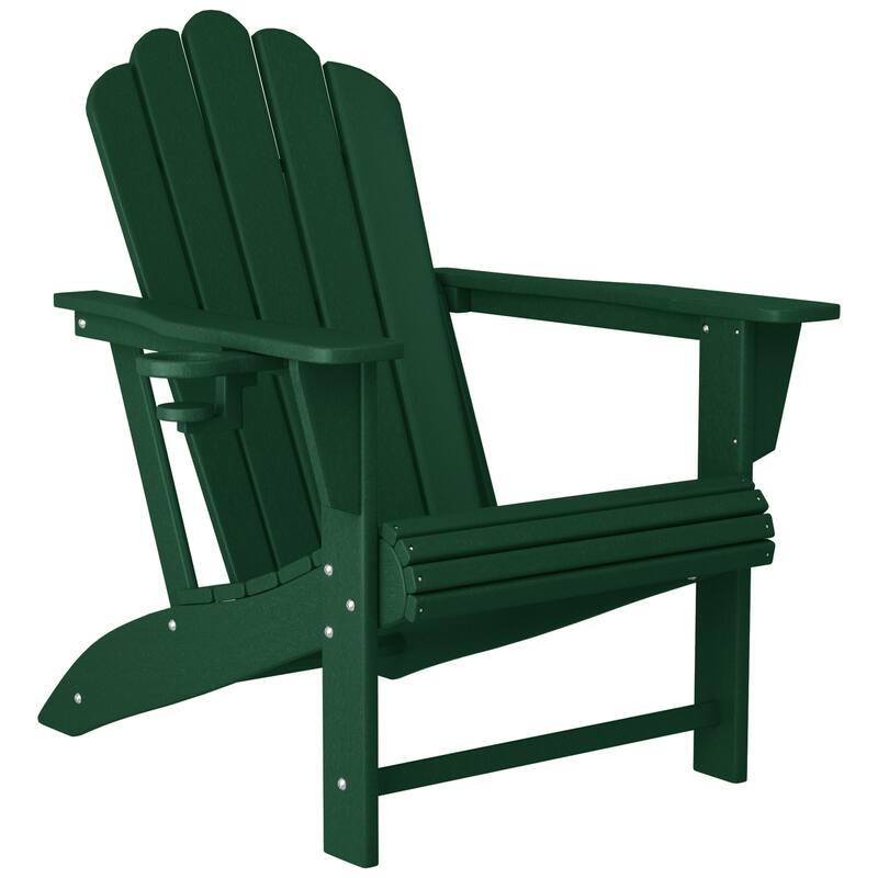 Aderson Outdoor Poly Adirondack Chair (Set of 2)