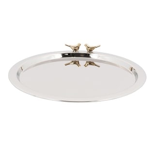 Jiallo Love Birds Round Tray 14 inch diameter