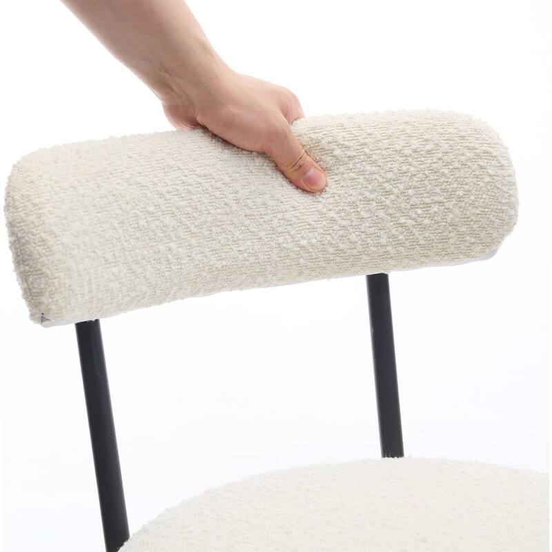 Bar Stools Set of 2, 30 Inch Upholstered Barstools