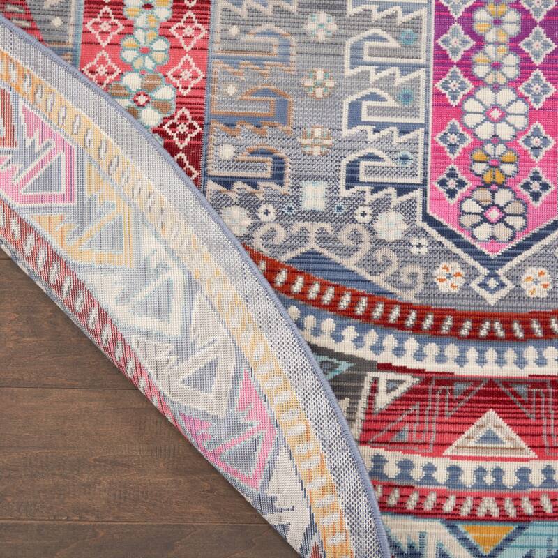 Nourison Vintage Kashan Bordered Traditional Area Rug
