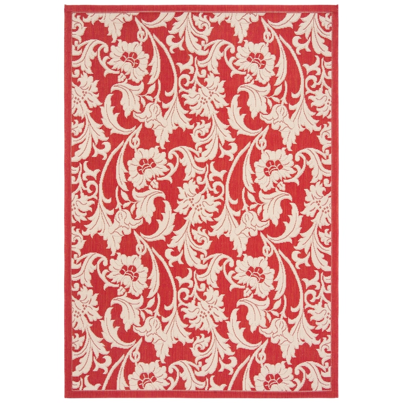 SAFAVIEH Courtyard Nedda Indoor/ Outdoor Waterproof Patio Backyard Rug