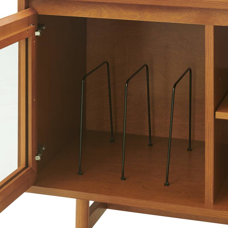 Crosley Dempsey Record Player Cabinet With Vinyl Storage