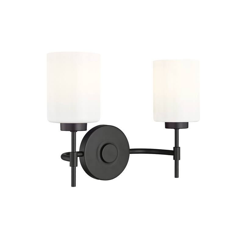 Millennium Lighting 19602 Keylee 2 Light 16" Wide Vanity Light - Matte Black
