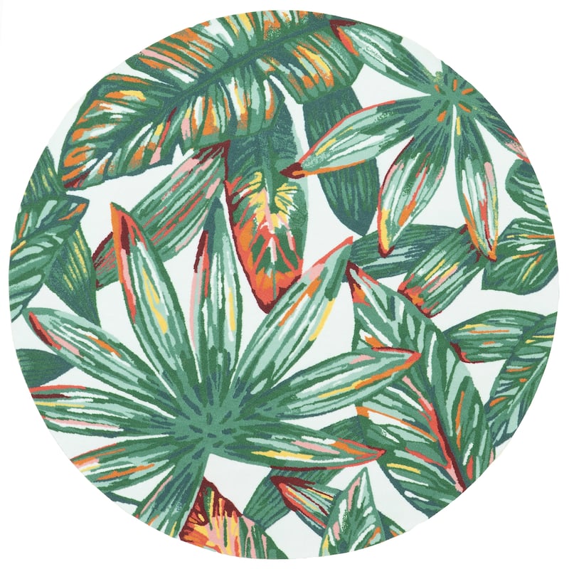 Nuloom Multi Indoor/Outdoor Contemporary Tropical Majestic Floral Bloom Area Rug