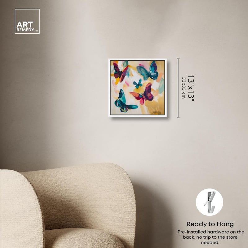 Wings in Waltz I Canvas by Art Remedy