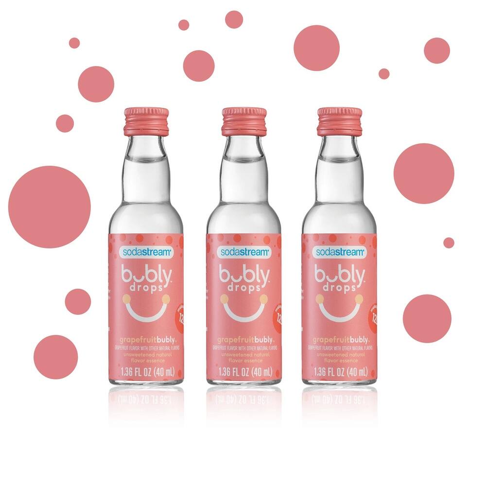 BUBLY FLAVOR grapefruitbubly drops™ 3 Pack