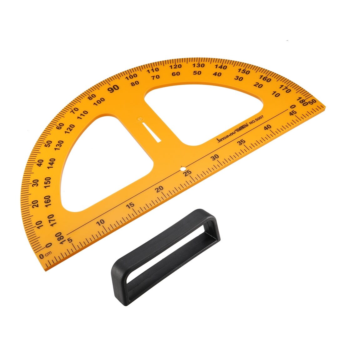 Angle Engineer Protractor Finder 180 Degree Measure Arm Ruler Gauge Tool plastic 