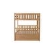preview thumbnail 42 of 47, Rubber Wood 2 In 1 Full Over Full Bunk Bed with Twin Size Trundle,Convertible to 2 Full Size Beds