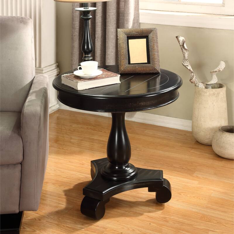 Black Coffee Table Side Table Cocktail Table Corner Table - Black