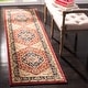preview thumbnail 14 of 41, SAFAVIEH Austin Amie Traditional Oriental Rug 2'6" x 4' - Red/Navy - Rectangle