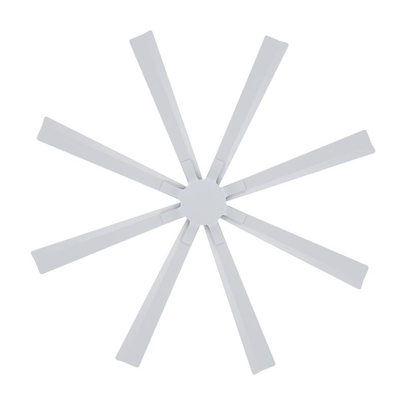 Size Matters Indoor or Outdoor 8-Blade 65in Smart Ceiling Fan - 65