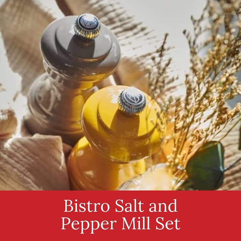 Peugeot Bistro Pepper and Salt Mill Set - 10cm - 4in.