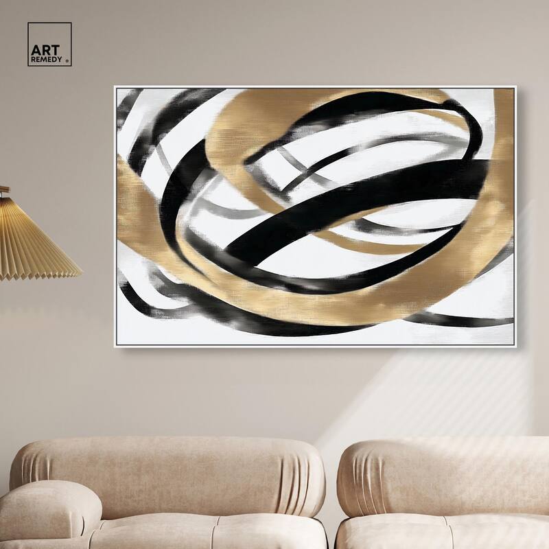 Loops of Luxury I Canvas by Art Remedy
