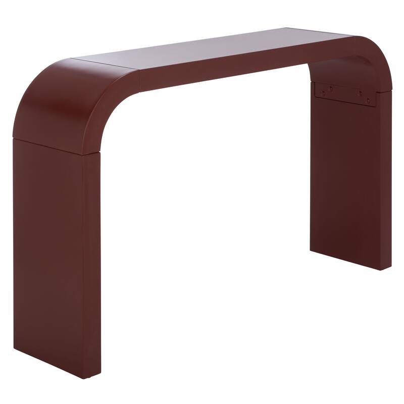 SAFAVIEH Jeanetta Curved Console Table - 52" W x 12" D x 31" H - 52"W x 12"D x 31"H